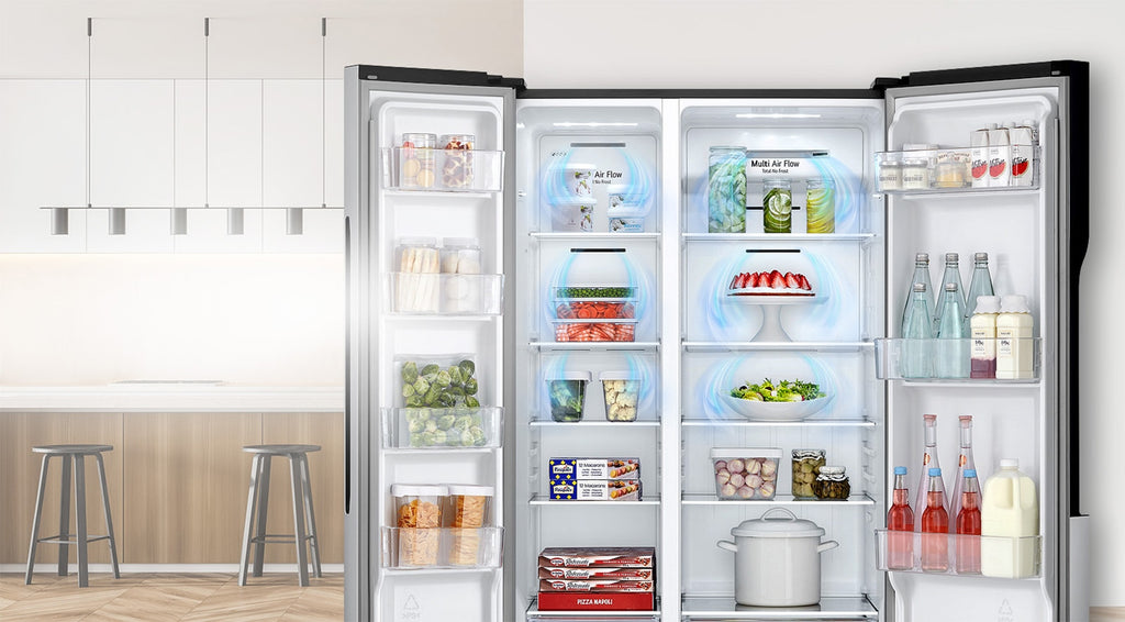 LG 519LITRES SIDE BY SIDE FRIDGE NO FROST refrigerator