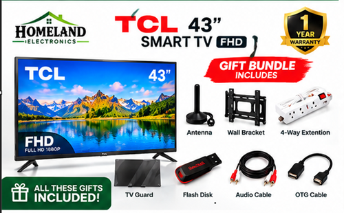 Elevate Your Viewing Experience with the TCL 43" Smart TV