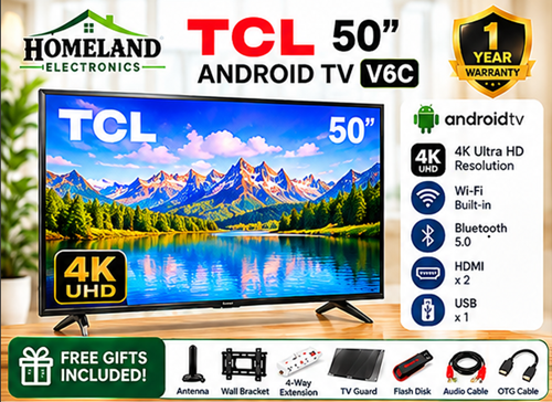 Transform Your Viewing Experience with the TCL 50V6C 4K UHD Smart TV