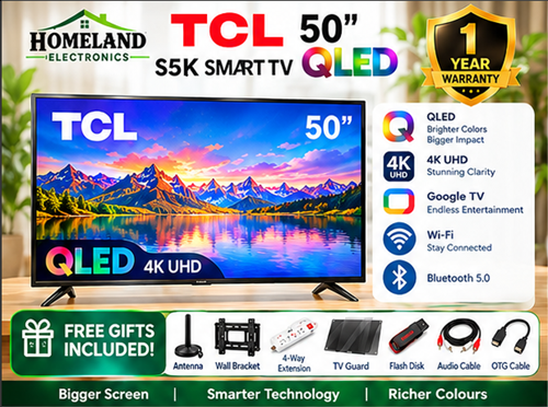 Transform Your Viewing Experience with the TCL 50 Inch QLED Google TV