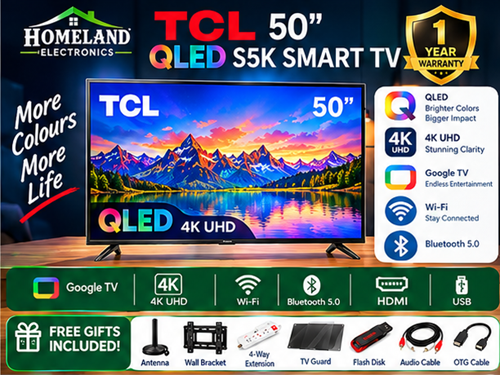 Transform Your Viewing Experience with the TCL 50 Inch QLED Google TV