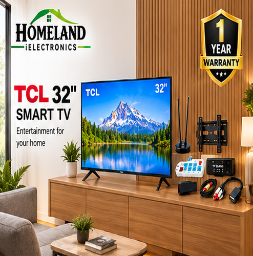 TCL 32 Inch Smart TV - Compact Full HD Entertainment with Free Gift Bundle!
