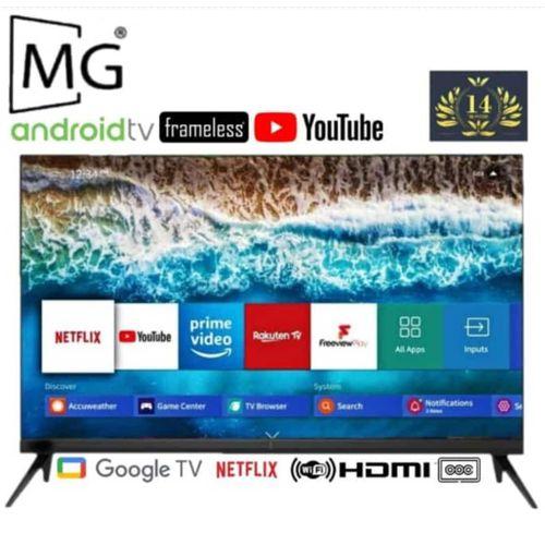 43" Inch Frameless Smart Android TV Youtube Netflix with Inbuild Decoder and One Year Warranty