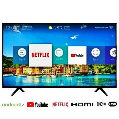 43" Inch Frameless Smart Android TV Youtube Netflix with Inbuild Decoder and One Year Warranty