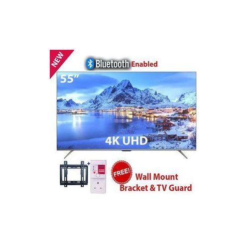 55" Inch 4K UHD Frameless Smart Android  11 TV Inbuilt Decoder Television Netflix and YouTube +FREE TV Guard+Bracket and One Year Warranty