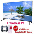 75" Inch WebOS Voice Control 4K UHD Frameless Smart Android TV Inbuilt Decoder Television Bluetooth, Netflix and YouTube +FREE TV Guard+Bracket and One Year Warranty