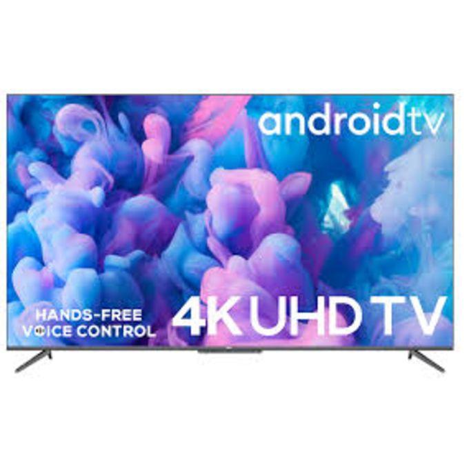 75" Inch WebOS Voice Control 4K UHD Frameless Smart Android TV Inbuilt Decoder Television Bluetooth, Netflix and YouTube +FREE TV Guard+Bracket and One Year Warranty