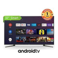 32" Inch Frameless Smart TV D Series  Television With Inbuilt Decoder Supports USB HDMI YOUTUBE NETFLIX with  One Year Warranty