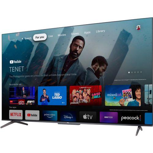 55C645 55 Inch QLED 4K Ultra HD (GoogleTV) With Dolby Vision & Dolby Atmos Youtube, Netflix- Frameless Television with One Year Warranty