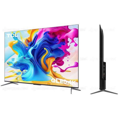 55C645 55 Inch QLED 4K Ultra HD (GoogleTV) With Dolby Vision & Dolby Atmos Youtube, Netflix- Frameless Television with One Year Warranty