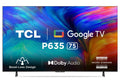 75P635 75'' Inch Smart UHD 4K With HDR Google TV Frameless -2023 Television with One Year Warranty