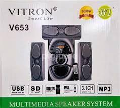 V653 3.1Ch 8,000W Multimedia Woofer Bluetooth Speaker System Subwoofer