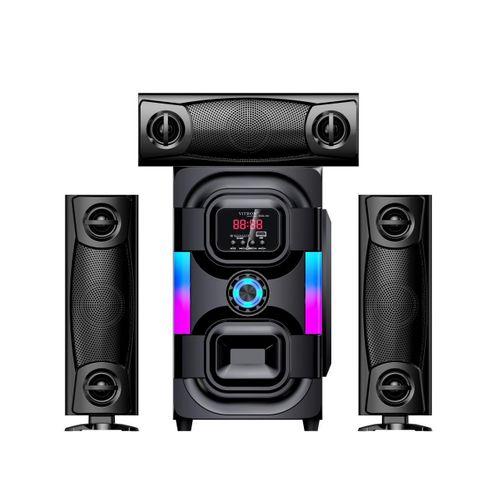 V645 3.1CH X-Bass  Multimedia Sound Speaker System Woofer  BT/FM Subwoofer