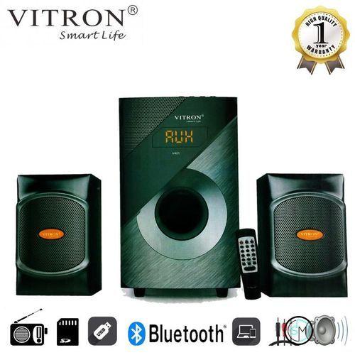 V401 2.1 CH Multimedia Sound Woofer Speaker System BT/USB/SD/FM Subwoofer