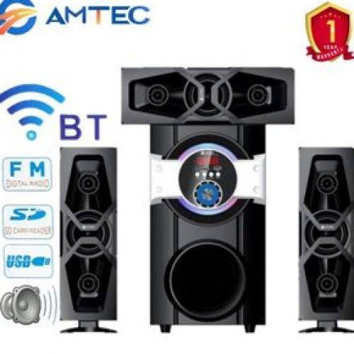 AM-310 3.1 CH  BT/USB/SD/FM 12000W PMPO multimedia Speaker System Subwoofer  Sound Woofer