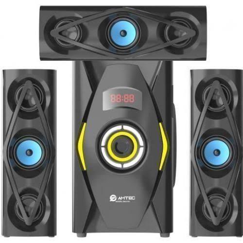 AM-010 3.1 CH  FM/BT/USB Multimedia Speaker System Subwoofer  Sound Woofer