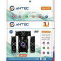 AM-307 3.1 CH  BT/USB/SD/FM Multimedia Speaker System Subwoofer  Sound Woofer