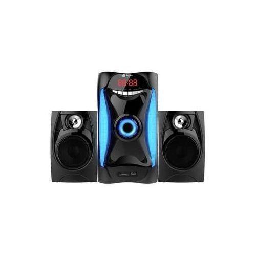 AM-003 2.1ch BT/FM Multimedia Speaker System Subwoofer  Sound Woofer  Purple/Orange