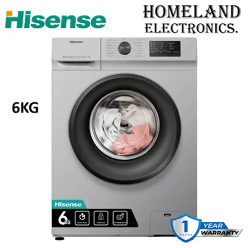 6Kg Front Load Washing Machine,Energy-Efficient Performance, High-Speed Spin Cycle, Multiple Wash Programs, LED Display & Easy Controls, 1 year warranty.