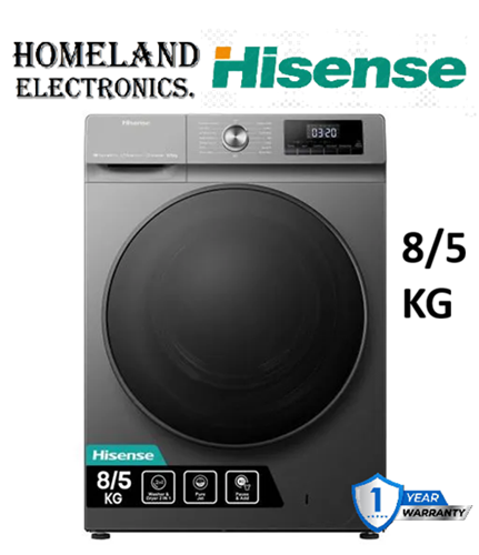 8/5KG Washing Machine Front Load Wash & Dry Combo, Energy Saving, Automatic Fully+1 YRS WARRANTY