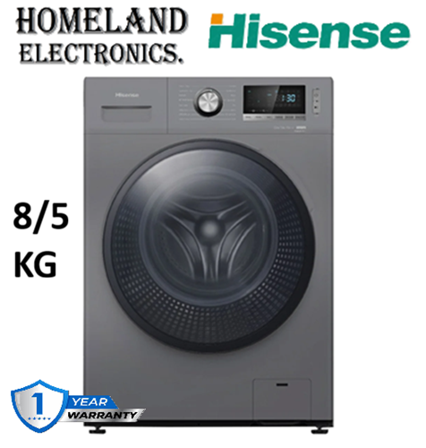 8/5KG Washing Machine Front Load Wash & Dry Combo, Energy Saving, Automatic Fully+1 YRS WARRANTY