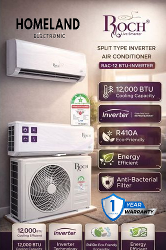 RAC25112R4-C 12000BTU Air Conditioner Split ,Energy Efficiency 1 YEAR WARRANTY.