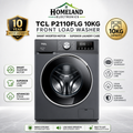 10KG FRONT LOAD WASHING MACHINE, SUPERIOR LAUNDRY CARE, ADVANCED WASHING TECHNOLOGY WITH SMART INVERTER MOTOR P2110FLG