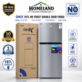 197L No-Frost Double Door Refrigerator FR-227-NF – Spacious Freezer & Fresh Food Storage