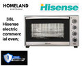 38L Electric Commercial Oven – Baking, Grilling, Roasting & Reheating Oven