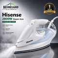 H28SIWES1 SteamCare Pro 2800W Steam Iron – Ceramic XL Soleplate, 250g/min Steam Boost & Anti-Drip